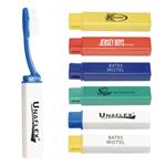 JST21410 Travel Toothbrush with Sleeve and Custom Imprint